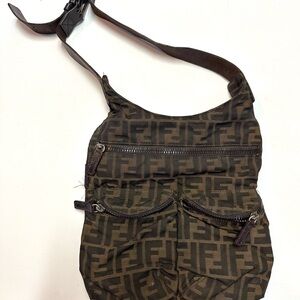 Fendi Zucca Crossbody Bag